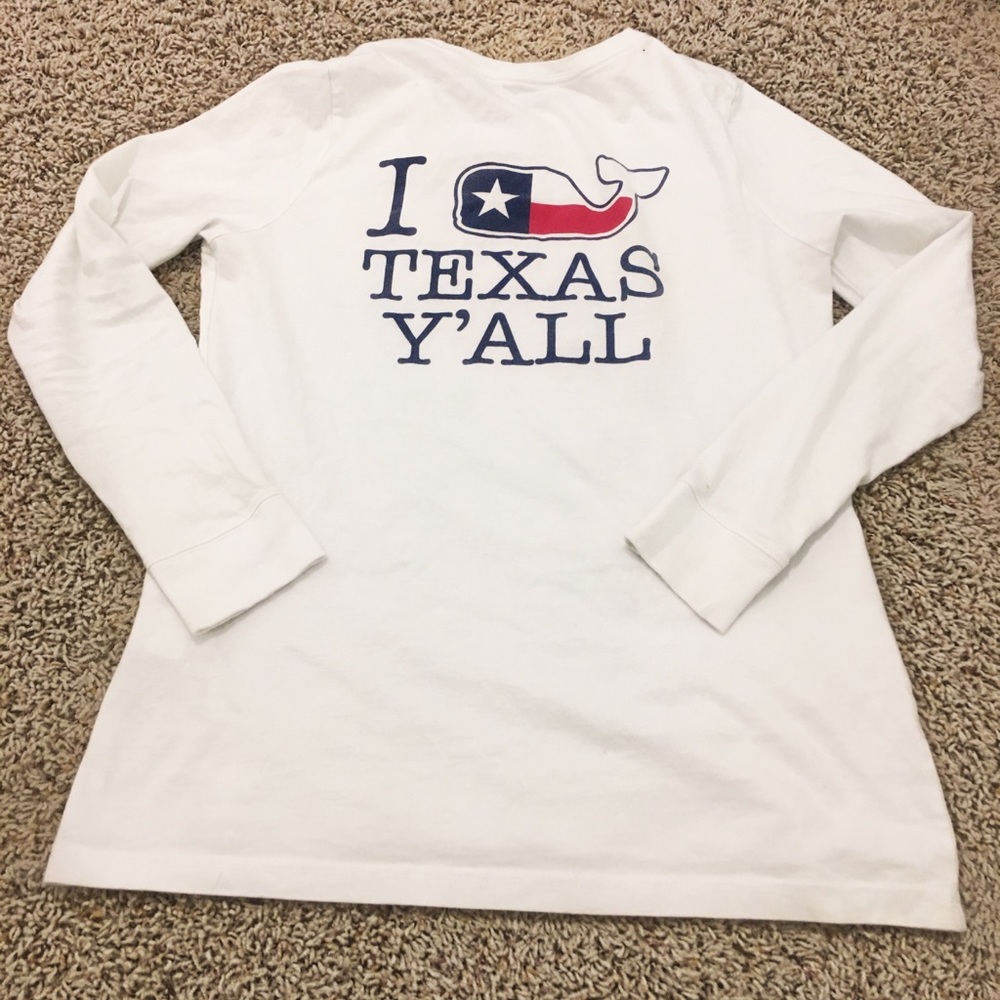 VINEYARD VINES SHIRT!!✨ i 🐳 texas y’all!